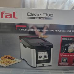 Brand New Tefal Clear Duo Deep Fryer - Never Used