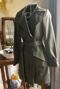 M&S green coat