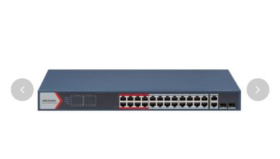 Hikvision DS-3E1326P-EI 24 Port Fast Ethernet Smart POE Switch