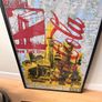 Framed Dennis Ouch Art. 120 each or all three for 300 Image 2