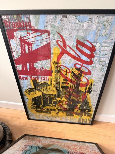 Framed Dennis Ouch Art. 120 each or all three for 300
