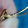 Vintage 9ct Gold 375 Earrings 0,6g Image 5