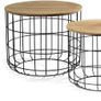 Round coffee table set of 2 - Free Delivery Nationwide Image 5