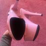 Pink pleaser pole fitness high heels, brand-new Image 4