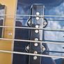 2014 Mexican Fender Deluxe Active P Bass - Metallic Navy Blue - Fender Hardcase Image 6