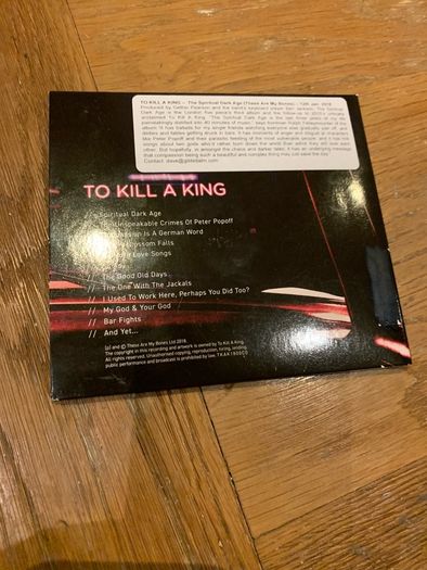 To Kill A King - The Spiritual Dark Age