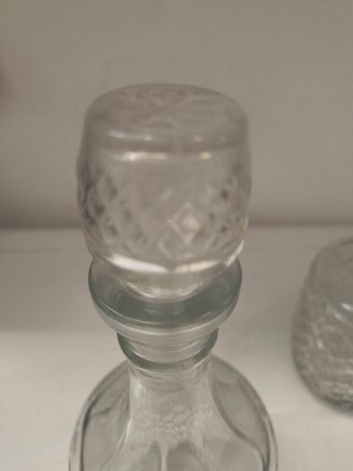 Two Matching Vintage Decanters