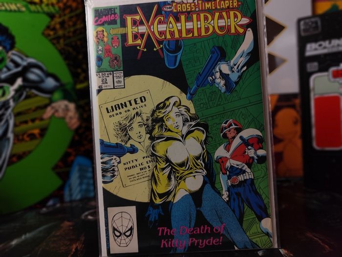 Excalibur ! Issue #23 ! The Death of Kitty Pryde ! Copper Age Comic from 1990 ! by Marvel !