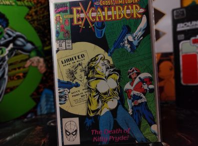 Excalibur ! Issue #23 ! The Death of Kitty Pryde ! Copper Age Comic from 1990 ! by Marvel !
