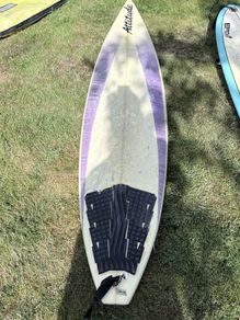 6,8 short board shaped by Henry Moore
