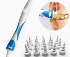 Ear Cleaner Ear Wax Removal Remover Cleaning Tool Kit Spiral Tip Picker Q-Grips