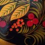 Russian plate, Folk art, Khokhloma Image 5