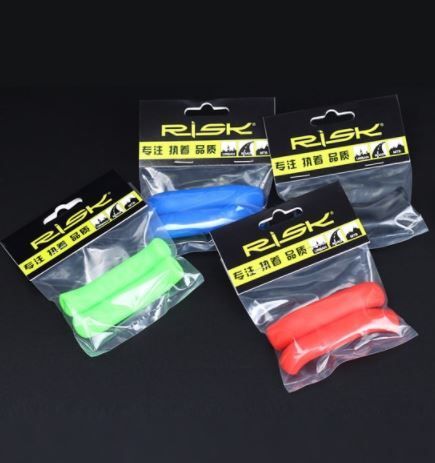 Silicone Bicycle Brake Lever Grips. New, unopened.