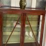 Classic mid century teak display cabinet Image 3