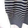 Barbour Navy/Off White Cotton Dress UK 10 Image 3