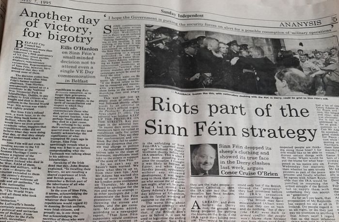 Vintage Sunday Independent 1995