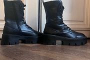 Black boots size 11