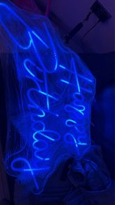 Neon led birthday sign