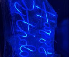 Neon led birthday sign