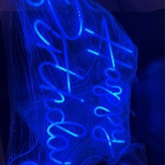 Neon led birthday sign