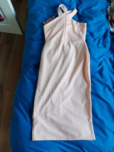 Boohoo dress light pink