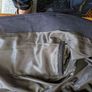 Navy wool mix coat Image 7