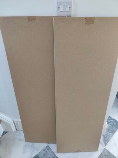 2 Oxberg doors IKEA for Billy Bookcase