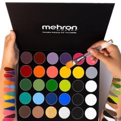 Mehron Makeup Paradise 30 Color Pro Paint Palette - Professional Face paint set