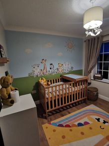 Cot with mattress