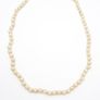 Vintage Cultured Pearls Silver Necklace Image 4