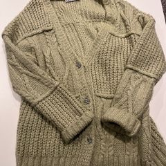 Zara almond green vest