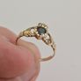 Vintage 9ct Yellow Gold Claddagh Ring Image 6