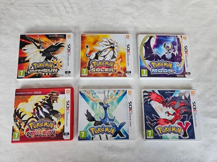 Pokemon Games for Nintendo 3DS - 6 Titles Available