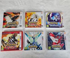 Pokemon Games for Nintendo 3DS - 6 Titles Available