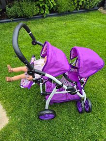 Dolls Double buggy plus free generation doll
