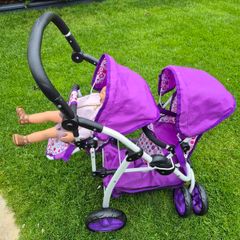 Dolls Double buggy plus free generation doll