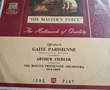 His Masters voice antique classical LP