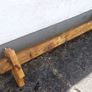 Rustic Oak Beam Mantle / Shelf Image 2