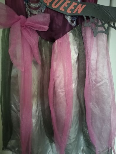 Girls Zombie Prom Queen Costume Aged 7-8
