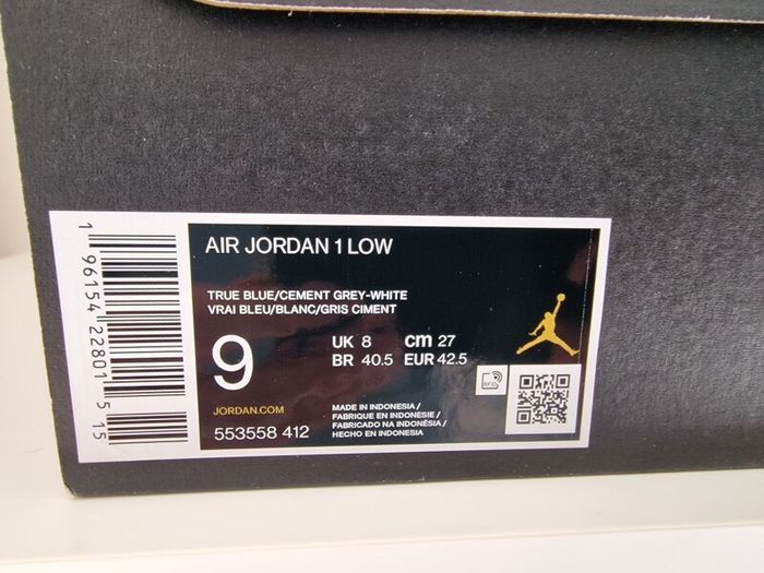 Nike Air Jordan 1 Low - True Blue