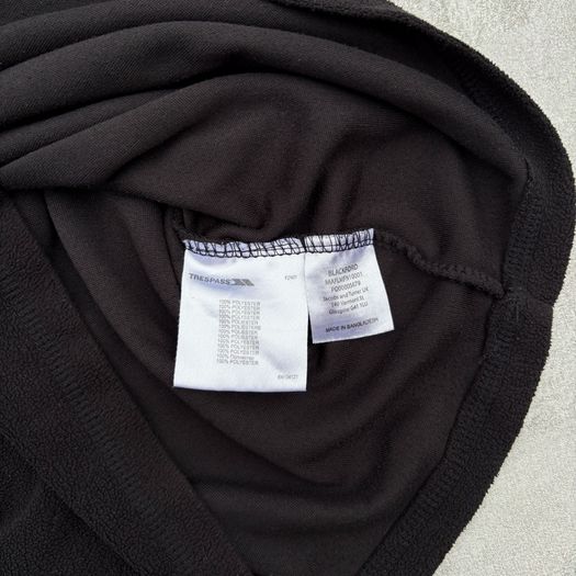 Black Trespass Half Zip Fleece