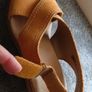 clarks leather wedge sandals size 4.5 Image 5