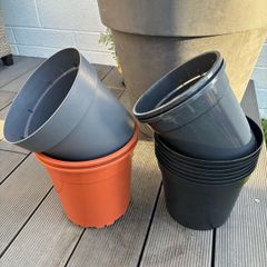 Plastic Plant Pots Bundle