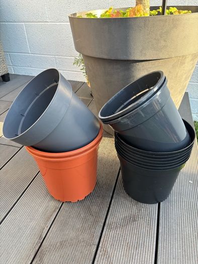 Plastic Plant Pots Bundle