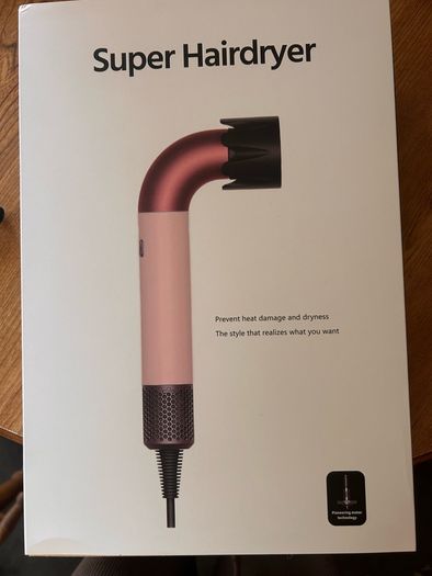 Super Hairdryer Hair Dryer | 4 attachments | New in Box