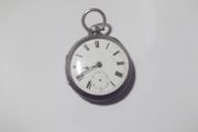 a rare solid silver pocket watch chester  silver date 1774
