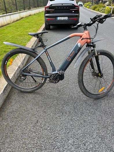 semi-new electric bike, only 3 months old.