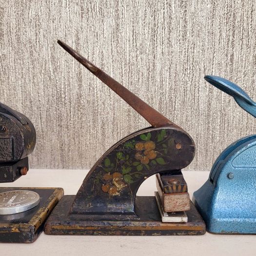 Vintage hand press Embossers