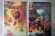 Topps Dragon Heart Issue 01 &amp; 02 Bundle - First Collectors Item Issue 1996 Rare