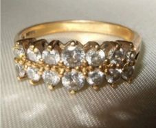 Vintage 18ct Gold & Diamond Ring